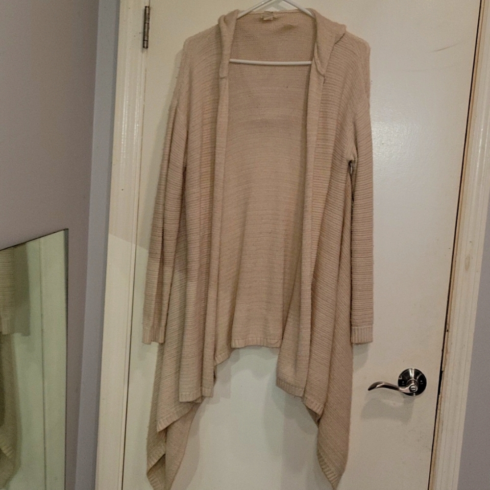 Hi-Low hooded Cardi